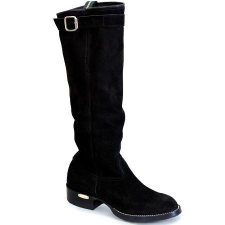 BOTA TEXANA GAÚCHA BICO REDONDO PRETO REFLONADO TBG 2210
