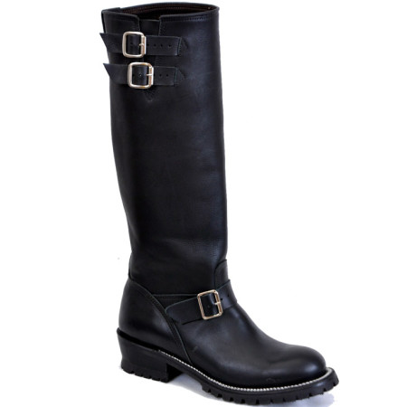 BOTA TEXANA ENGINEER BOOT GOODYEAR PRETO TBL 2207