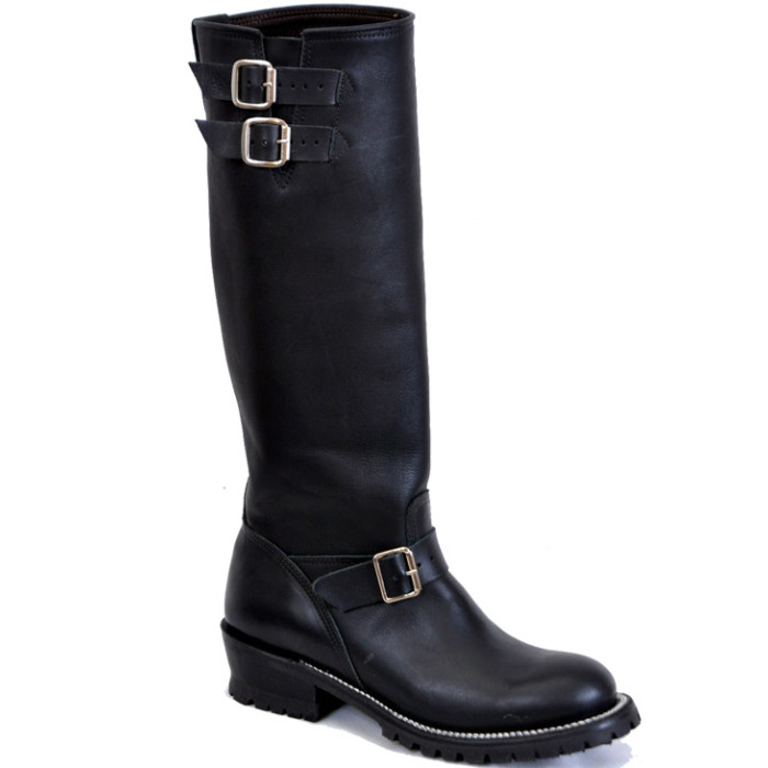 BOTA TEXANA ENGINEER BOOT GOODYEAR PRETO TBL 2207