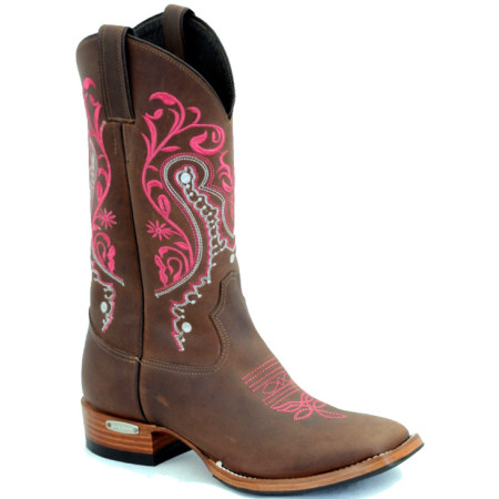 BOTA TEXANA FEMININA MUSTANG NESCAU TBF 2202