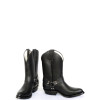 BOTA TEXANA HARNESS BOOT PRETO BICO FINO TBH 2151