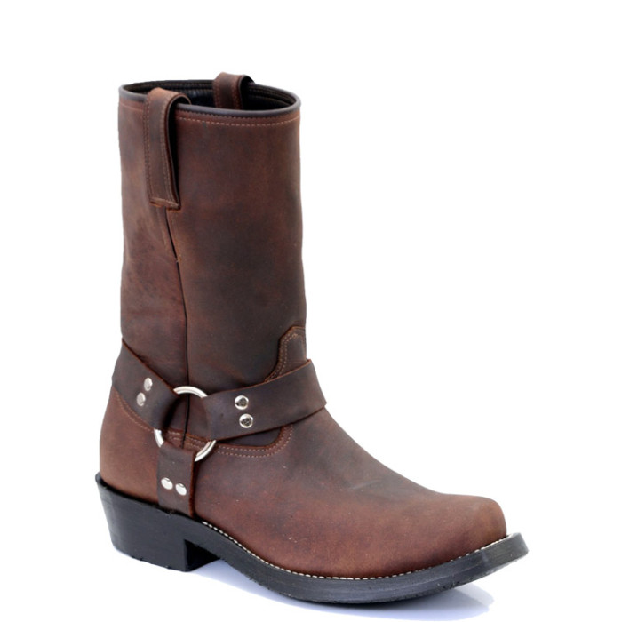 BOTA TEXANA HARNESS BOOT MUSTANG NESCAU PONTEADO