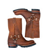 BOTA TEXANA HARNESS BOOT FOSSIL MOSTARDA TRATORADO TBL 2206