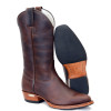 BOTA TEXANA BICO QUADRADO 2 FÓSSIL SELA
