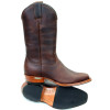 BOTA TEXANA BICO QUADRADO 2 FÓSSIL SELA