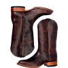 BOTA TEXANA BICO QUADRADO 3 PULL-UP BROWN GOODYEAR