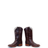 BOTA TEXANA BICO QUADRADO 3 PULL-UP BROWN GOODYEAR