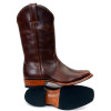 BOTA TEXANA BICO QUADRADO 3 PULL-UP BROWN GOODYEAR