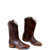 BOTA TEXANA BICO QUADRADO 3 PULL-UP BROWN GOODYEAR