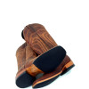 Bota Texana Bico Quadrado 3 Crazy Horse Sela Ponteado TBL 2189