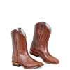 BOTA TEXANA BICO QUADRADO 3 PULL-UP BROWN GOODYEAR TBL 2170