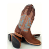 BOTA TEXANA BICO QUADRADO 5 MUSTANG MARROM TBL 2150