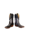 BOTA TEXANA BICO QUADRADO 5 FOSSIL CAFÉ TBL 2138