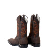 Bota Texana Bico Quadrado Mustang Café TBL 2183