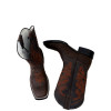 Bota Texana Bico Quadrado Mustang Café TBL 2183