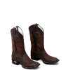 Bota Texana Bico Quadrado Mustang Café TBL 2183
