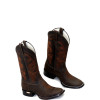 Bota Texana Bico Quadrado Mustang Café TBL 2183