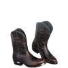 BOTA TEXANA FÓSSIL CAFÉ MEIO BICO TBL 2146