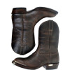 BOTA TEXANA FÓSSIL CAFÉ MEIO BICO TBL 2146