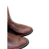 Bota Texana Bico Redondo Goodyear Pull-up Brown TBL 2184